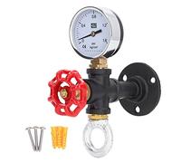 Garosa Americano Industriale Feng Shui Tubo Gancio Decorazione della Parete Retro in Ferro Battuto Appendiabiti Appendiabiti Rustico Cappello Accappatoio Asciugamano Supporto A Parete