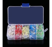 Garosa Assortimento LED 500 Pezzi 3 Mm, Consumo Energetico Ridotto, Robustezza Migliorata, Ideale per Progetti di Riparazione e Elettronica Fai da Te