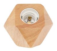 Garosa Base per Lampada da Tavolo Moderna in Legno Piccola E26 per Comodino, Camera da Letto, Soggiorno, Ufficio