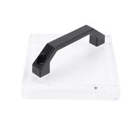 Garosa Blocco Refrigerante per Utensili Artigianali, Materiale Trasparente Che Assorbe il Calore, Manico in Metallo, 4,72x4,72 Pollici, per Magliette Fai Te e Borse