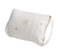 Garosa Borsa Pannolini Bambino con Scomparti per Biberon e Accessori | Borsa Termica da Viaggio per Passeggino, Shopping e Picnic in Cotone Imbottito con Ricamo Stella