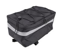 Garosa Borsa Portapacchi Posteriore per Bici 30x18x14 Cm Tessuto Oxford 1680D con Striscia Riflettente per Attrezzi Ciclismo Snack Oggetti Personali