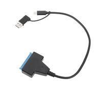 Garosa Cavo Adattatore USB 3.1 a Tipo C, ABS, velocità di Trasferimento Dati 10 Gbps, Compatibile con Dischi Rigidi e SSD da 2,5 Pollici