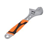 Garosa Chiave Regolabile 12 Pollici Chiave Multifunzione in Acciaio Ad Alto Tenore di Carbonio con Foro Esagonale e Apertura a Stella per Allentare gli Addetti Alla Manutenzione dei Dadi