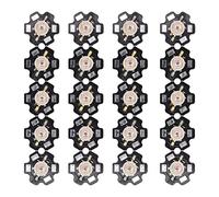 Garosa Chip LED Substrato in Alluminio Perline Lampada LED 20 Pezzi Chip Lampada a Luce Gialla Ad Alta Potenza per Apparecchi di Illuminazione Fai-da-te Torcia Faro Faretto Traffico Interno Uso