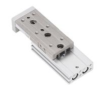 Garosa Cilindro a Scorrimento Pneumatico, Design Durevole in Lega di Alluminio, Corsa Massima 5,91 Pollici per Applicazioni Pneumatiche, Ideale per Macchinari e Automazione