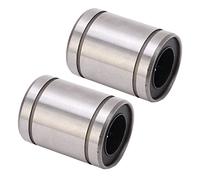 Garosa Cilindro Cuscinetto a Sfere per Movimento Lineare Cuscinetto a Sfere per Movimenti Lineari in Acciaio LM16UU ID 16mm OD 28mm Larghezza 37mm per Applicazioni con Asta di Guida Lineare per