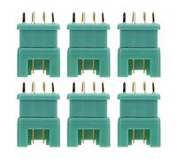 Garosa Connettore Batteria con Spina Esagonale MPX Alta, Materiale Rame PA, 10 Connettori Maschio Femmina, Adatto per Modelli RC e Apparecchiature Elettroniche