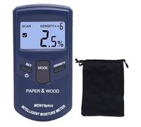 Garosa Contatore Dell'acqua per Legno, Rilevatore di umidità Digitale per Legno, Cemento e Pareti con Display Retroilluminato, Spegnimento Automatico, Blocco Lettura, Intervallo di