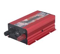 Garosa Convertitore di Potenza per Auto, Convertitore di Potenza in Lega di Alluminio DC a AC da 12V a 220V 500W Display LCD di Picco Effettivo 2000W 2 Porte USB per Viaggi in Auto Campeggio Uso