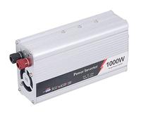 Garosa Convertitore di Potenza per Veicoli, Convertitore per Auto in Lega di Alluminio da 1000 W DC 12V a AC 220 V 230 V con Interfaccia USB Ventola di Raffreddamento Silenziosa per Viaggi su Strada