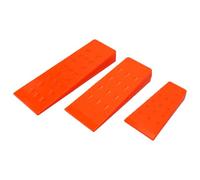 Garosa Cunei in Plastica per Abbattimento Alberi Antiscivolo 5.5 8 10 | Materiale ABS, Resistente per Legno Bagnato, Oltre 200 Colpi di Martello, Guida il Taglio della Senza Inceppamenti