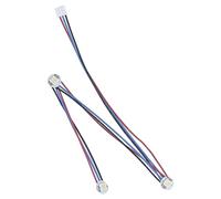 Garosa DC5V RGBW Mini Pulsante PCB LED 3D Stampante Mini Light Colorful Light Bar con Cavo 30awg per 2.4 Stealthburner