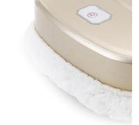 Garosa Detergente Automatico, Materiale ABS con Batteria Al Litio, Robot Intelligente, per Tutti i Pavimenti Duri, funzionalità Asciutto e Bagnato, Dimensioni 9,1x9,1x2,4 Pollici (Champagne)