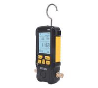Garosa Digital Hvac Vacuum Meter, 0.2% Accuracy, Test | Strumento diagnostico per la manutenzione del refrigerante, risoluzione 0,1 mbar durante i controlli del vuoto, schermo da