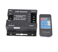 Garosa Dimmer LED Remoto Wireless RF, Controller di luminosità PWM con Funzione Timer per Strisce Luminose LED 12V-24V, Illuminazione Regolabile per Lettura e Atmosfera in Camera da Letto