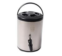 Garosa Dispenser per Bevande Isolato in Acciaio Inossidabile 304 Dispenser per Bevande Calde Fredde a Doppio Strato da 8 Litri per Uso Commerciale