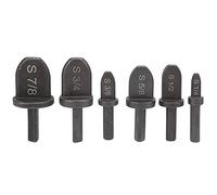 Garosa Espansore per Tubi di Perforazione Elettrica, Set di Espansori per Tubi in Acciaio per Cuscinetti, 6 Dimensioni per l'espansione del Tubo in Rame del Condizionatore d'aria