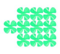 Garosa Garosa a 4 Pale da 40 Mm, Materiale ABS, Forte Energia Eolica, Design Leggero, Perfetta per Modelli di Macchinine Fai da Te e Veicoli Telecomandati (Rosa rossa) (Rosa rossa) () (GREEN)