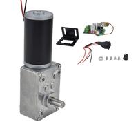 Garosa Garosa Motoriduttore DC 12V, Kit di Controllo di Coppia e velocità Elevata, Driver PWM da 400 Giri/min per Progetti di Robotica e Automazione (12V10RPM) (12V20RPM)