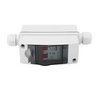 Garosa Interruttore Automatico 2P, Ritardante di PA66, Interruttore Isolatore 50A 1000 V CC per Impianto Solare Fotovoltaico, Ideale per la Gestione dell'alimentazione Esterna