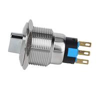 Garosa Interruttore di Commutazione Rotante in Acciaio Inossidabile da 19 Mm, Interruttore a Manopola Resistente e Impermeabile, Grado di Protezione IP67 per Uso Industriale e Domestico (3 piedi 2