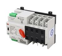 Garosa Interruttore di Trasferimento Automatico a Doppia Potenza Selettore Elettrico Shell PC 4P 32A AC 400V Funzionamento Automatico e Manuale per il Controllo della Potenza Industriale della (25A)