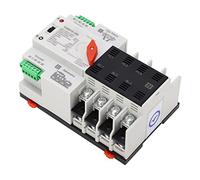 Garosa Interruttore di Trasferimento Automatico a Doppia Potenza Selettore Elettrico Shell PC 4P 32A AC 400V Funzionamento Automatico e Manuale per il Controllo della Potenza Industriale della (63A)