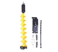 Garosa Kit a Coclea di Ghiaccio 6 Pollici, Punta di Trapano in Nylon Flessibile Leggero per Trapano Elettrico Ad Alta Torsione