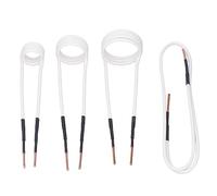 Garosa Kit Bobina per Riscaldatore a Induzione, Fili per Riscaldatore a Induzione 4 Pezzi Nucleo in Ottone 2,5 Mm 20 30 40 750 Mm, per Formare Fili di Rame a Alta Frequenza