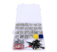 Garosa Kit Connettori Pin - Pin Terminali per Cavi Automobilistici da 360 Pezzi con Strumento di Rimozione e Guarnizioni Impermeabili per Cablaggio 12 V per Auto, Moto, ATV, Marina