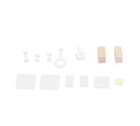 Garosa Kit di Accessori per Pulsante Intelligente Pulsante Bluetooth Strumento Fingerbot per Switch Bot, Interruttori della Luce Intelligenti, Domotica, Plastica Lucida, Multifunz