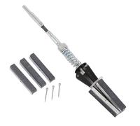 Garosa Kit di Coda del Cilindro del Motore Deglazer Regolabile 1 1/4in a 3 1/2in con 3 Pezzi 220 Pietre a Grana per Le Pareti del Cilindro Levigante delle Prestazioni Professionali