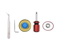 Garosa Kit Motore Stirling, Modello Educativo Fai-te in Metallo con Design a per Progetti Scolastici, Generatore Fisico per Bambini e Adulti (tipo-2)