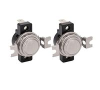 Garosa KSD302 Termostato Interruttore di Temperatura Controllo Disco Scap Termostato 25A 250 V con Grande Flangia per il Distributore di Acqua di Bollitore Elettrico Cabinet (90℃)