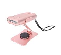 Garosa Lampada per Extension per Capelli, Lampada per Extension a LED in Lega di Alluminio, Polimerizzazione Rapida 5 Secondi con Batteria da 3000 MAh per Uso Domestico e in Salone (Stile 2 (105x52