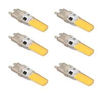 Garosa Lampadina LED G9 Dimmerabile 9W 500LM - Sostituzione COB in Silicone per Lampade da Soffitto, Sospensione, Armadietto e Parete - Luce Calda