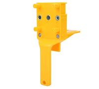 Garosa Locarditore per Trapano 4 a 45 Mm Localizzatore ABS Plastica Posizionamento Dritta Posizionatore Dri - -te Perforazione di Perforazione Doweling Guides Strumento per Determinare (YELLOW)