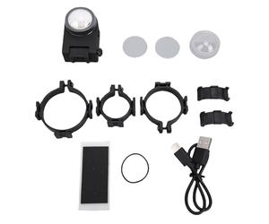 Garosa Luce a Pistola a Spruzzo, luminosità Regolabile Spruzzatore di Vernice Ricaricabile con Universale per Ugelli da 1,26 a 1,65 Pollici