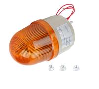 Garosa Luce di Avvertimento Rotante, Array LED Ad Alta intensità 220V AC | Montaggio con bulloni su più superfici, alloggiamento in policarbonato sigillato, faro stroboscopico industriale,