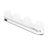 Garosa Luce LED Portatile per Trucco Senza Fili, Luci per Specchio da Trucco con 4 Lampadine a LED, Ideale per Tavolo da Trucco e Accessori Bagno