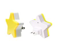Garosa Luce Notturna LED con Sensore Crepuscolare, 0.1W, Spina Europea, Illuminazione Automatica per Corridoio e Camera da Letto, ABS, 80x80x32mm