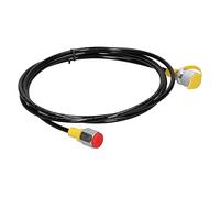 Garosa M16x2-1/4bsp Tubo a Bassa Pressione Connetti Rapida Acido a Prova di Olio Resistenza Alcali per Accumulatori Idraulici di Ricarica di Azoto con Copertura in Poliuretano in