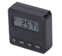 Garosa Misuratore Angolare Digitale, Scatola di Livello Elettronica in ABS con Blocco Dati per Riparazioni e Lavorazioni Automobilistiche Nella Lavorazione del Legno, Precisione 0,05°, Campo di