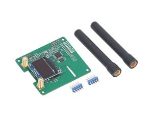 Garosa MMDVM Duplex Hotspot Module Scheda Dual Hat con Display OLED da 0,96 Pollici Doppia Antenna UHF VHF per Utenti Radio YSF NXDN Configurazione Hotspot Domestico