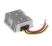 Garosa Modulo di Aumento Tensione, Lega di Alluminio, Convertitore Step-up da 12 V A 24 V, Uscita 12 A per Energia Solare e Camion Pesanti