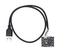 Garosa Modulo Telecamera Scheda Webcam USB 300000 GC0308 Campo Visivo 50°, Forte Supporto di compatibilità OTG, Ampia Applicazione per WinXP, OSX,