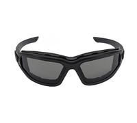 Garosa Ocgle Ciclistiche, Antifrollati Antifrollati Anti -graffi di Equitazione, attività All'aperto, PC, Silicone, Piede Staccabile, e Protezione Solare, Cavalcando All'aperto, (BLACK)