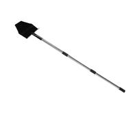 Garosa Pala per la Pulizia del Giardino, Regolabile, Resistente, Piatta, Multifunzionale, 25 Cm, per Diserbo e Rimozione del Ghiaccio All'aperto, in Acciaio Inossidabile