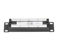 Garosa Pannello Patch CAT6 UTP, Pannello Patch di Rete Monte a Parete 8 Porte per Applicazione Ampia, Prestazioni Facili Installare, Stabile, CAT6 UTP